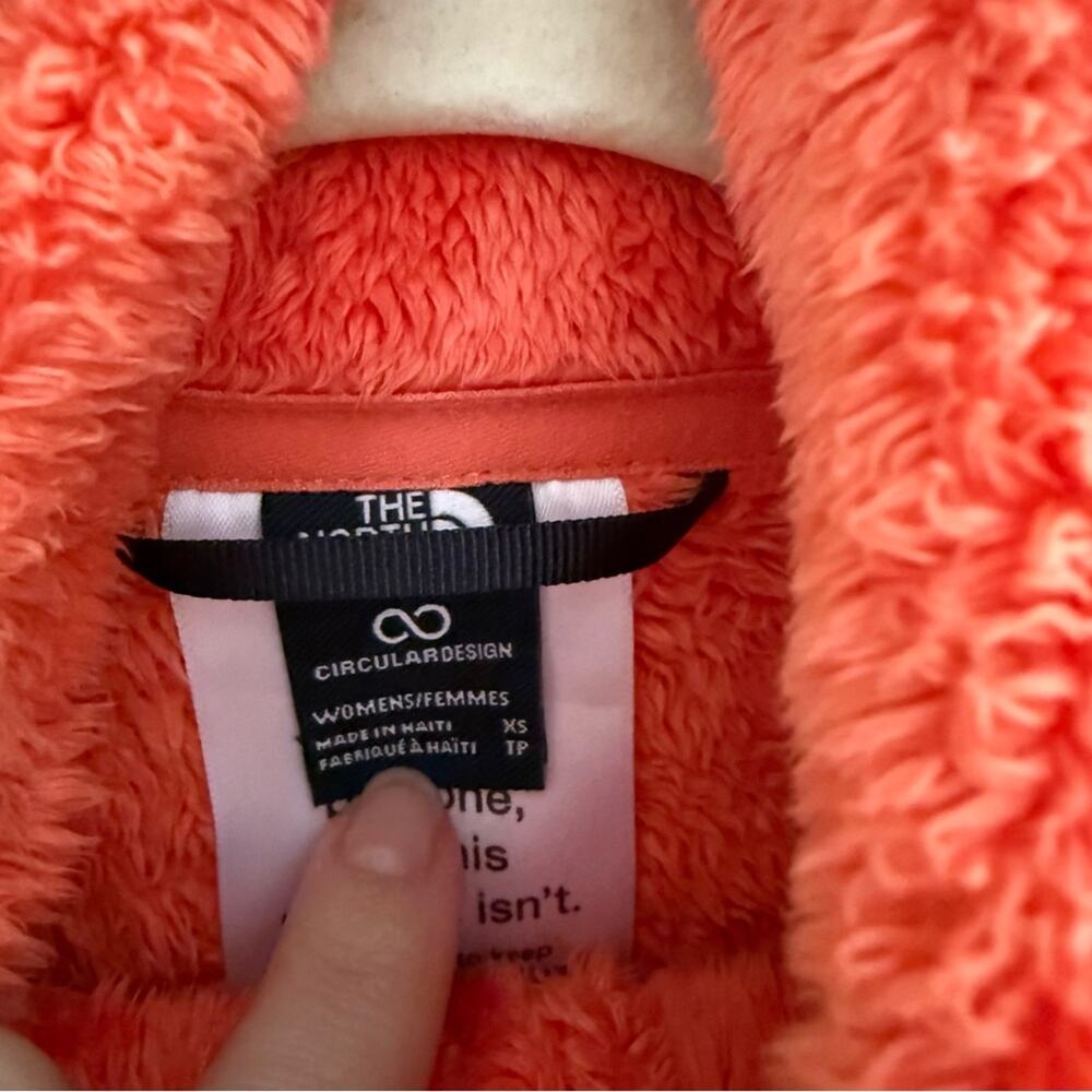 The North Face Osito Fleece Jacket in Orange Size XS - Picture 2 of 4